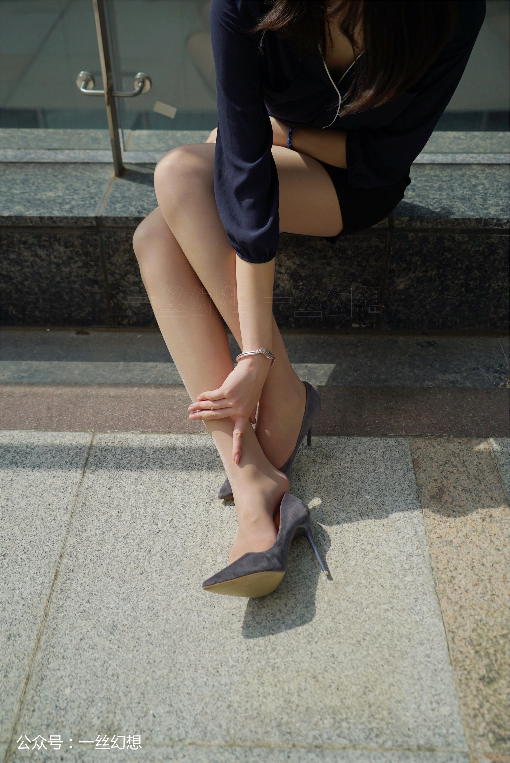 高丝女子图鉴 袜小喵×一丝幻想 NZ018 茜茜